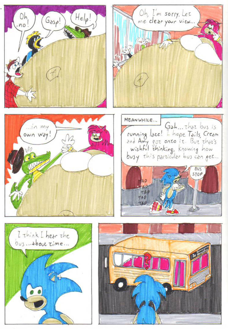 Amy Needs a Seat Part II Page 6 by EmperorNortonII on DeviantArt