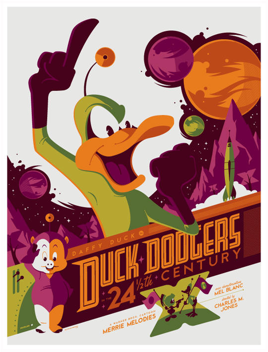 mondo: duck dodgers by strongstuff