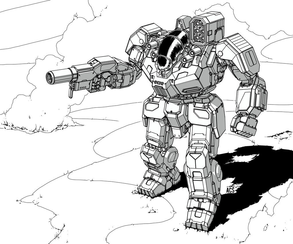 Battletech - BattleMaster by Shimmering-Sword