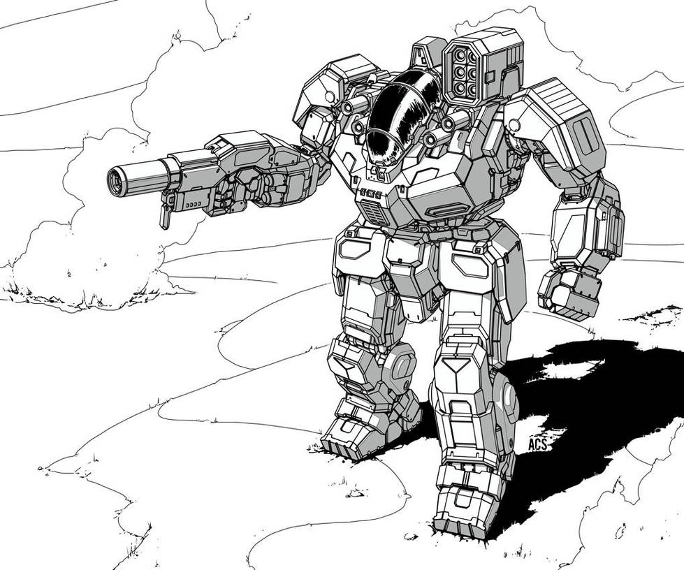Battletech - BattleMaster by Shimmering-Sword