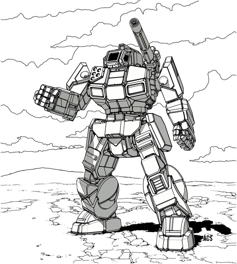 Battletech - Shadow Hawk by Shimmering-Sword