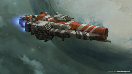 Yatagan Class Destroyer by Shimmering-Sword
