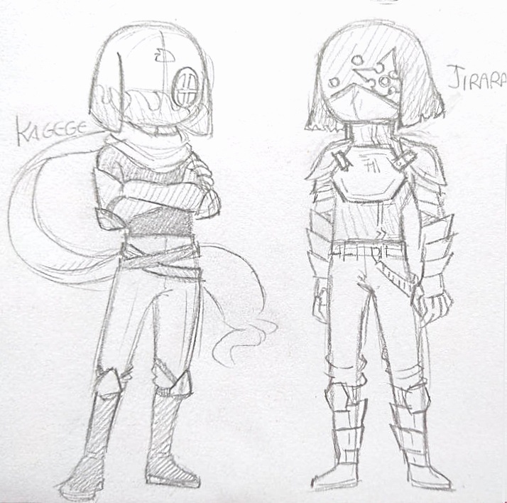 Jirara and Kagege AU