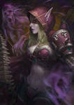 Sylvanas Windrunner with Timelapse Link by Warmics