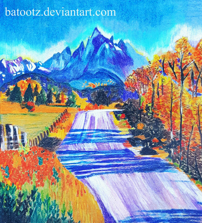 Orange leaves attracted eyes by batootz Orange leaves attracted eyes by batootz