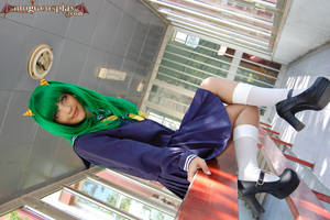Lum at school- Urusei Yatsura by MoguCosplay