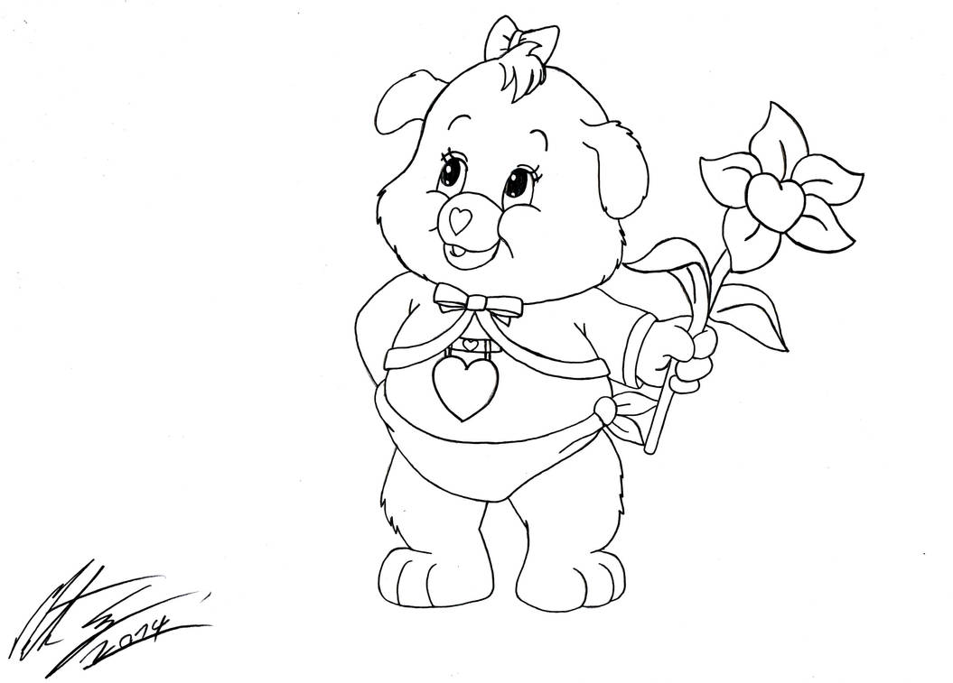 Care Bears - Baby Loyal Heart Dog by MortenEng21 on DeviantArt