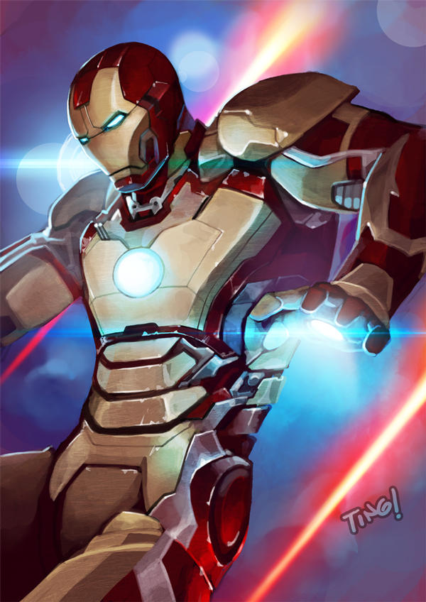 Iron Man 3 Fan Art by pixelcharlie