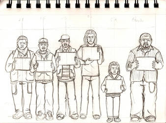 First Line Up Ever by Anomalies13