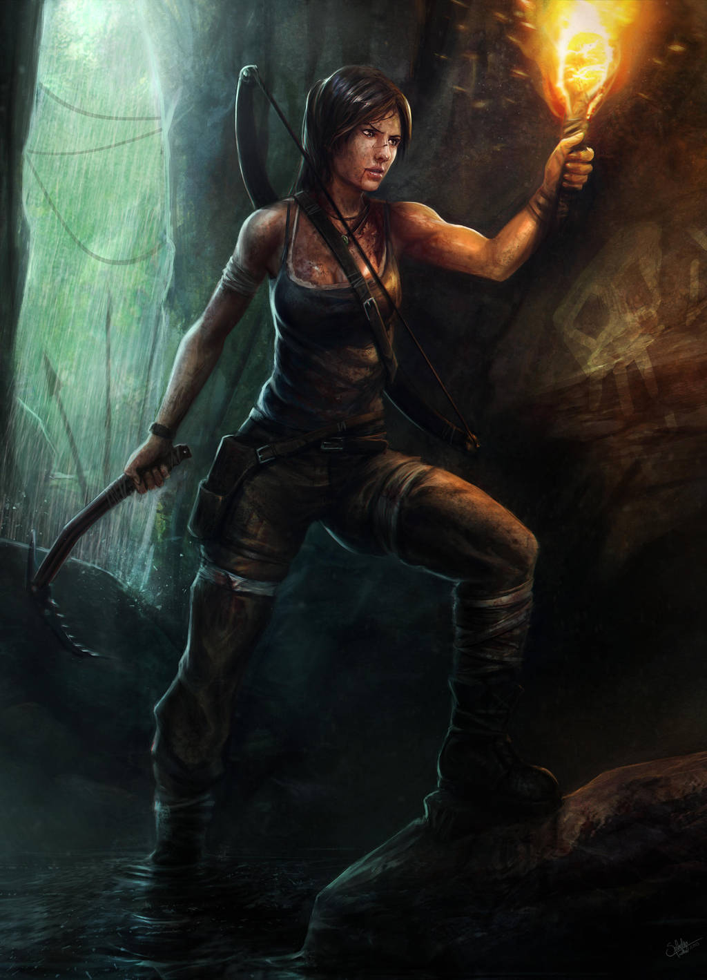 Tomb Raider contest entry by SalvadorTrakal
