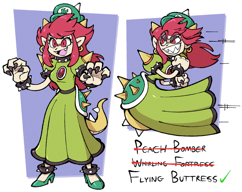 Official Bowsette by Shenaniganza on DeviantArt