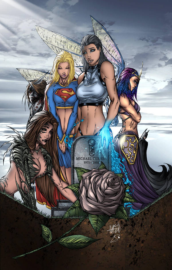 Michael Turner Tribute by Superchica
