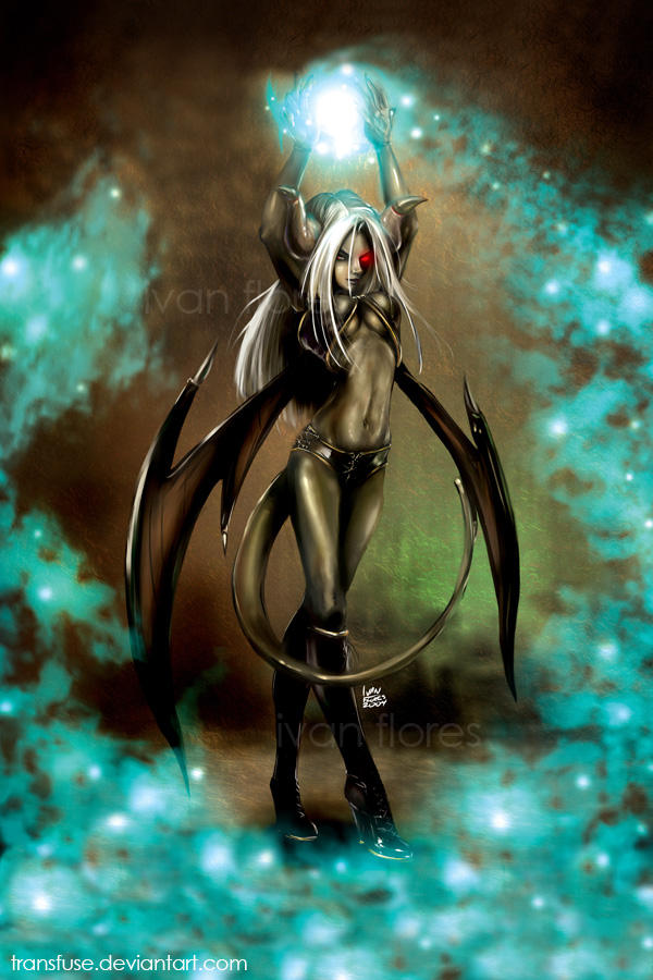 The Demon Girl by transfuse