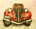 red car by tarotwisdom