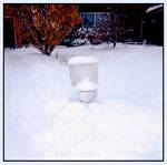 Toilet in the Snow by Kittensoft