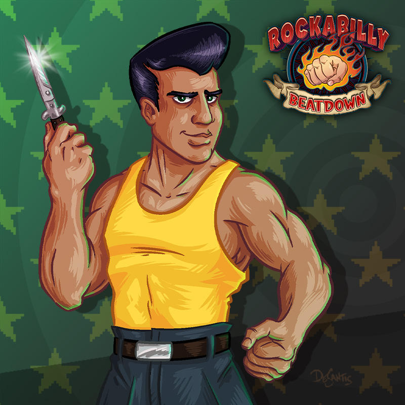 Manny Switchblade, Rockabilly Beatdown by SuperEdco