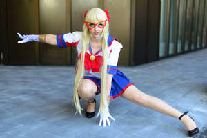 Sailor V : ready to attack by princess-soffel