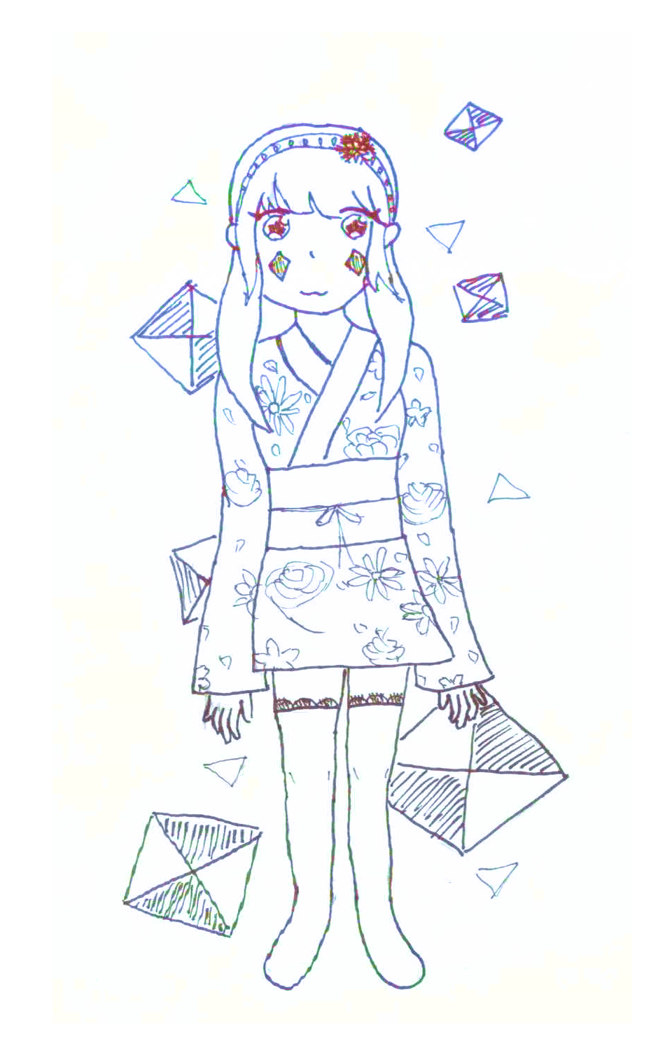 Snow girl by cutelightangel
