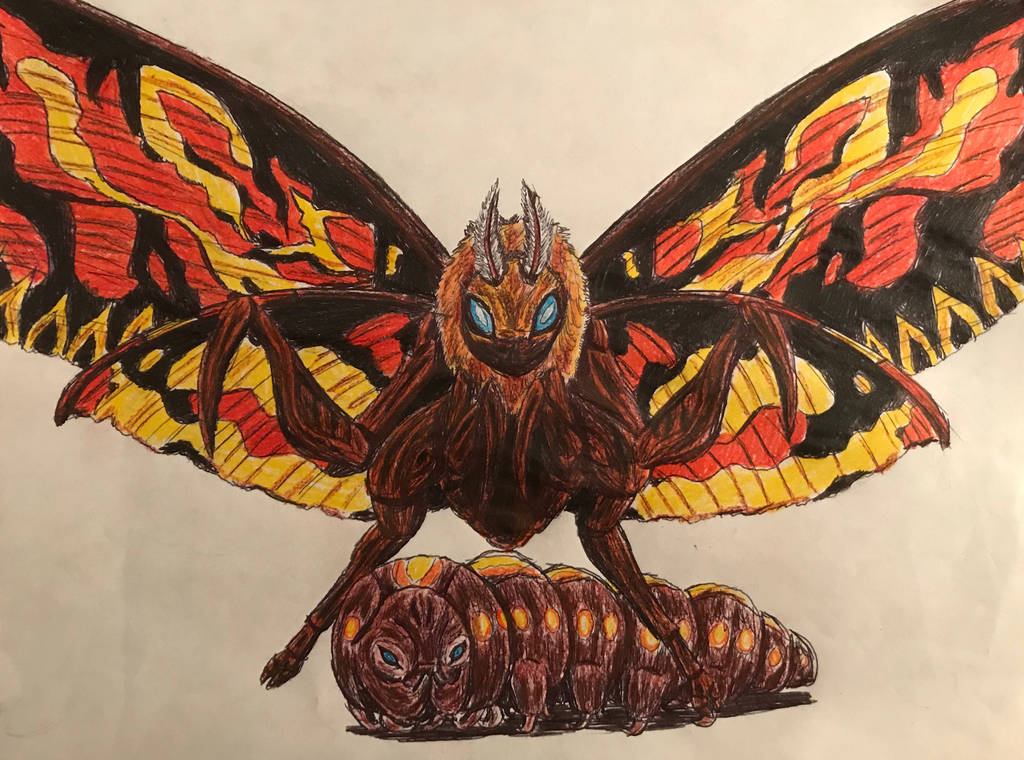 Mothra (Legendary Style) by BozzerKazooers on DeviantArt