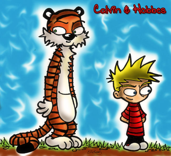 Calvin and Hobbes by redtoday