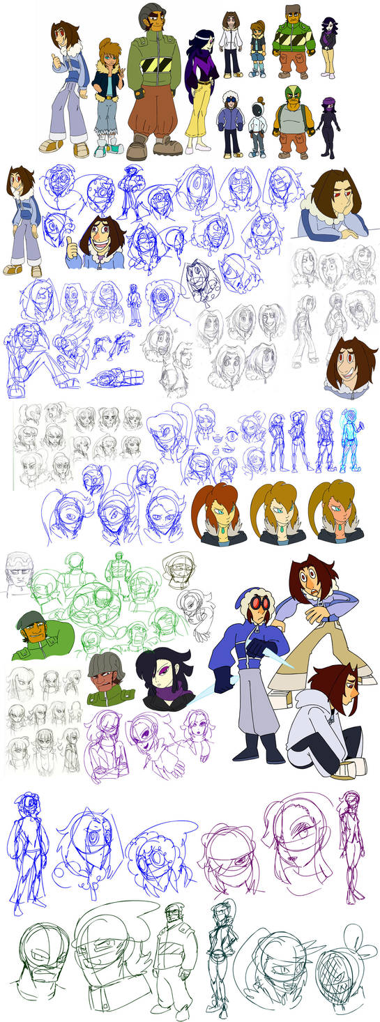 Balancing Act 2012-2017 Doodle Dump by Kirbopher15