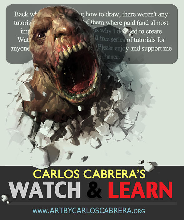 Watch and Learn FREE videos by artbycarlos