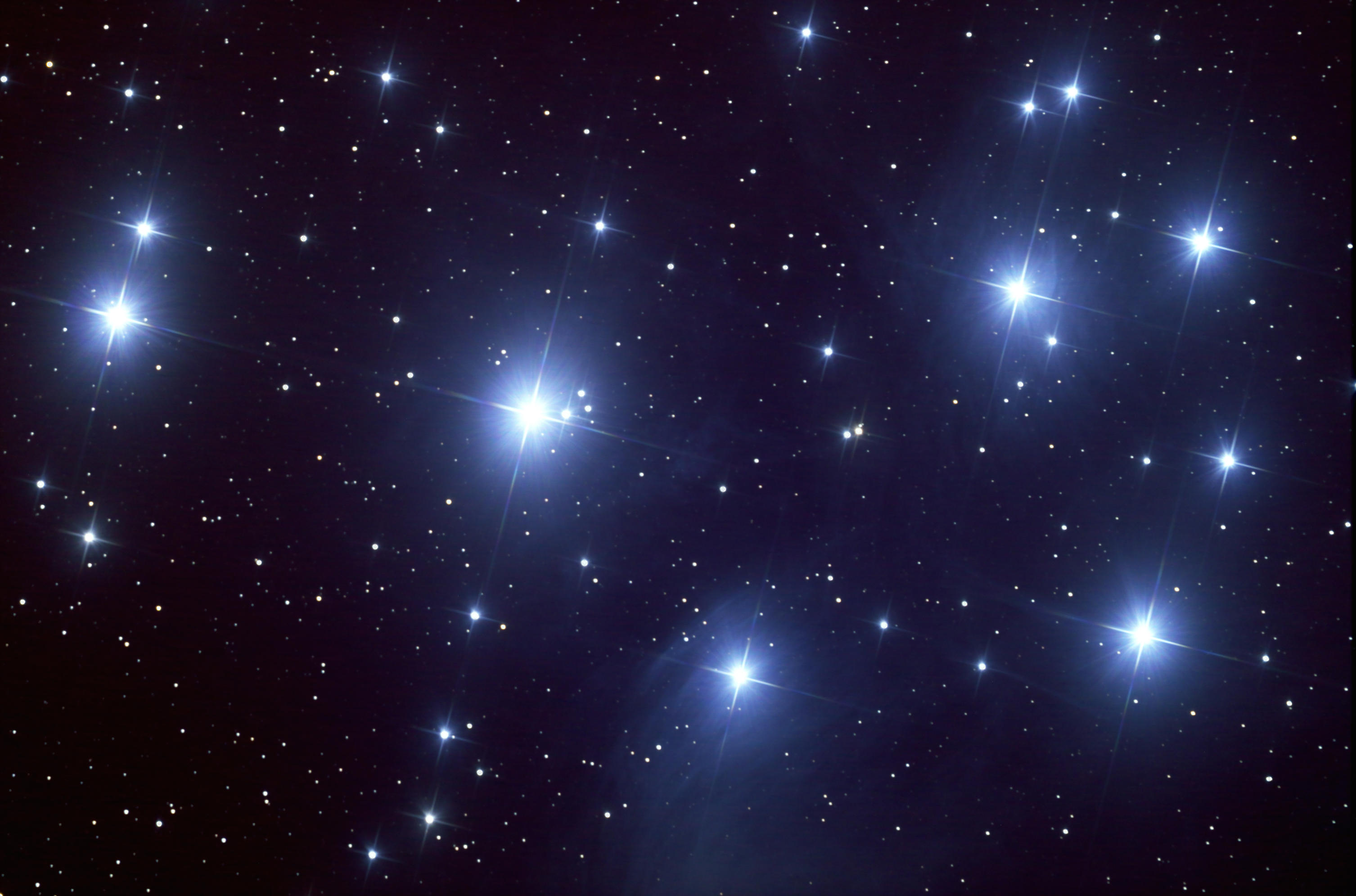 The Pleiades Cluster by insomniaworks