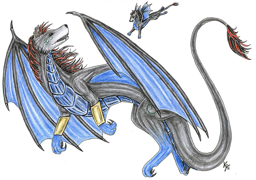 Christmas exchange - Imala by MetalDragoness