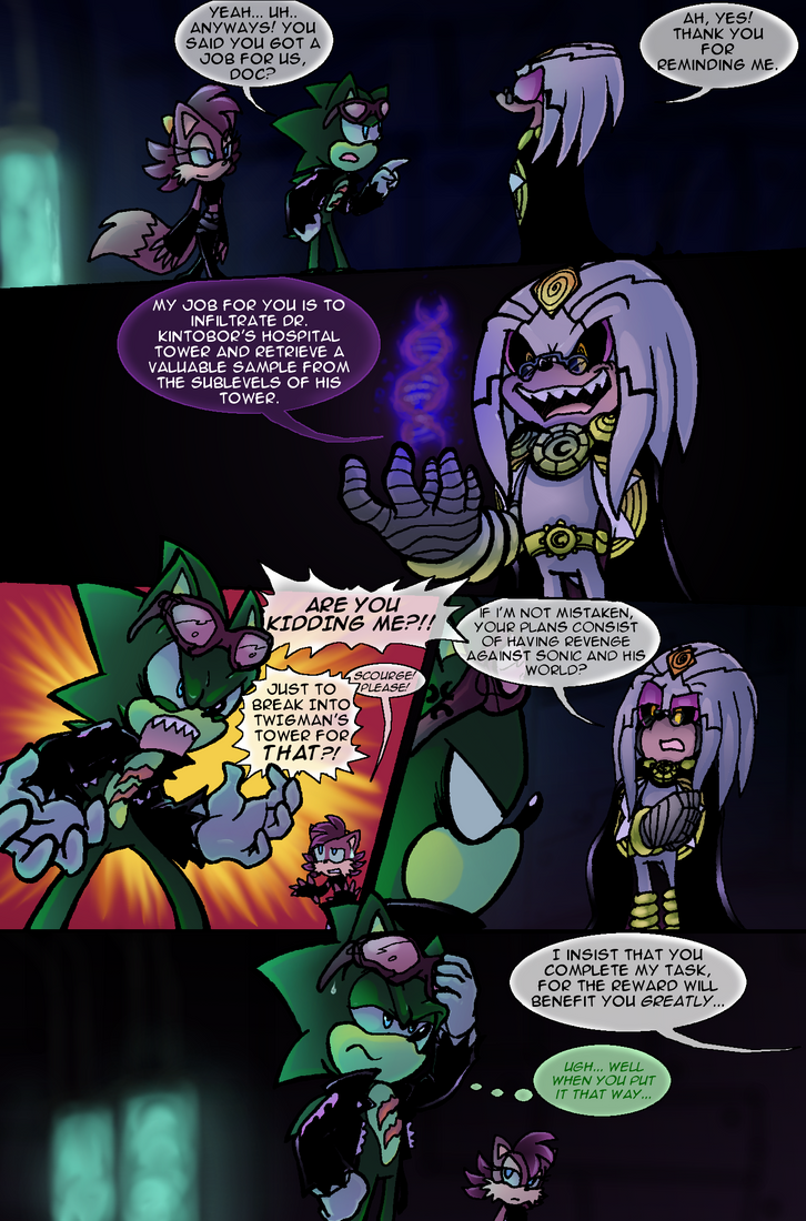 Scourge Eternal Blackout: Issue 1 pg 12 by 5courgesbestbuddy on DeviantArt