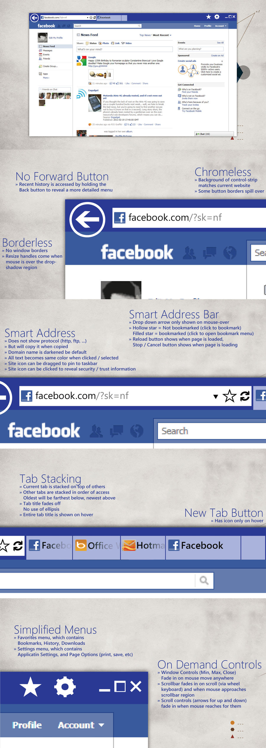 Metro Browser Mock Up Detail by rajadain