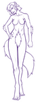 ARD: Protagonist 1/6 Front Sketch by Reabault