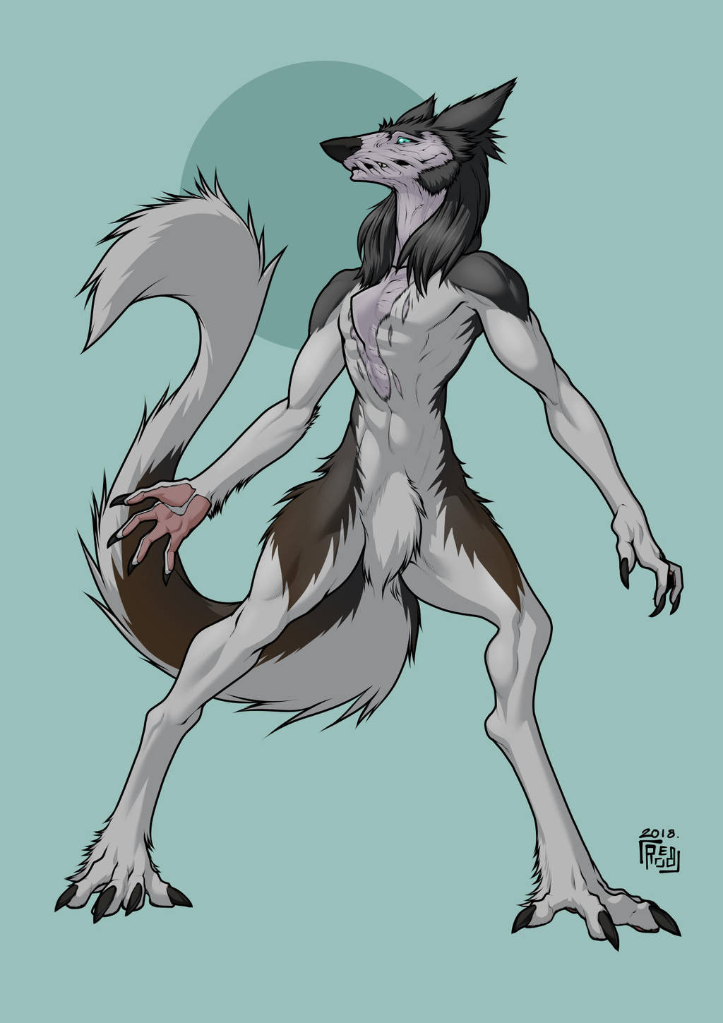 Sergal Commission - MajorFelis by Reabault