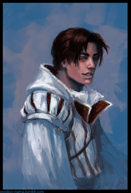 Ezio -portrait- by CavalierediSpade