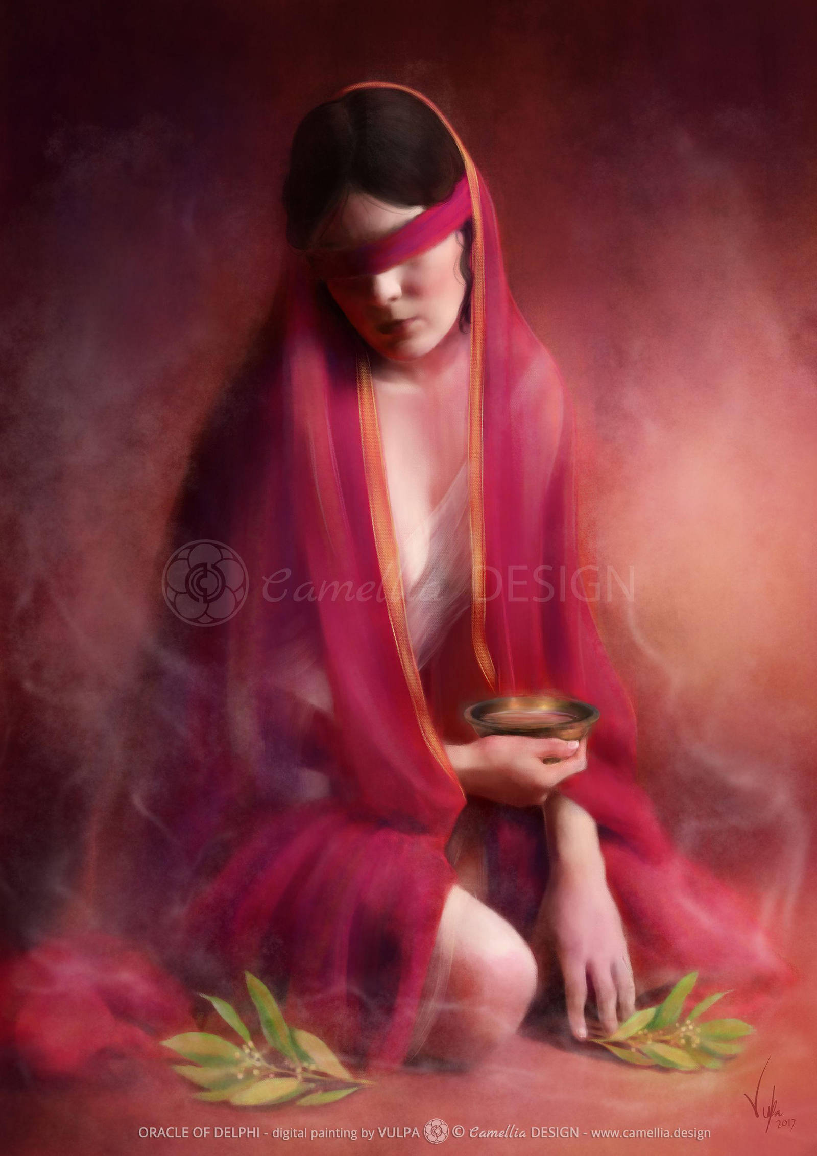 Oracle Of Delphi by Vulpa-Art