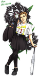 Dr Who Flowers - Ace by Miss-Alex-Aphey by Yet-One-More-Idiot