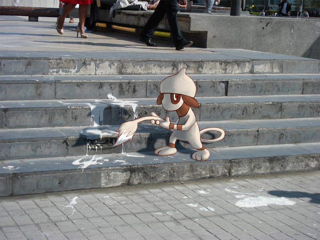 Wild Smeargle in Paris by Phi8