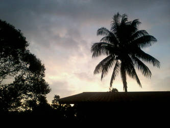 The Sunset... (In Kampung Sungai Legum) by Qiaros