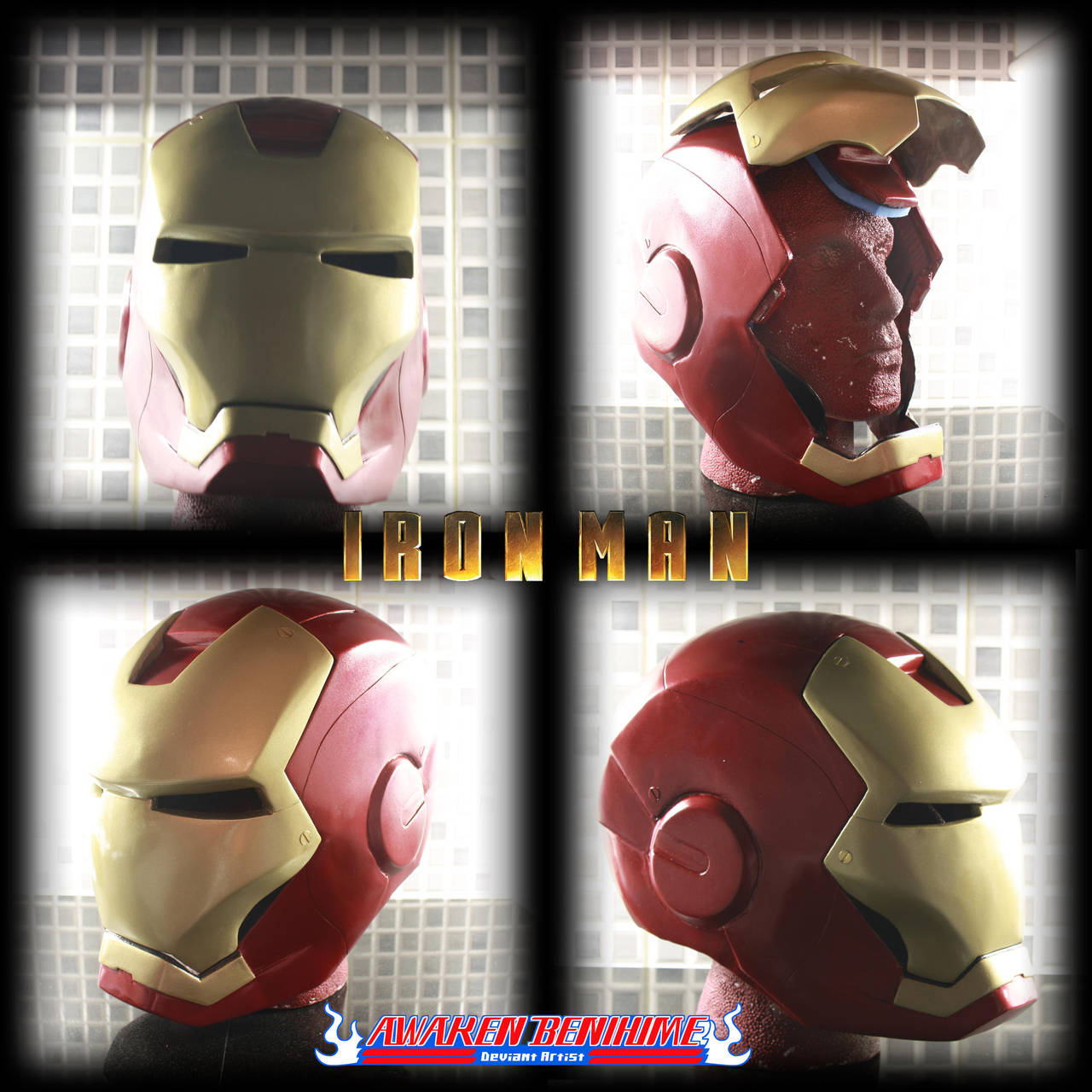 Iron Man Helmet by JonsProjects on DeviantArt