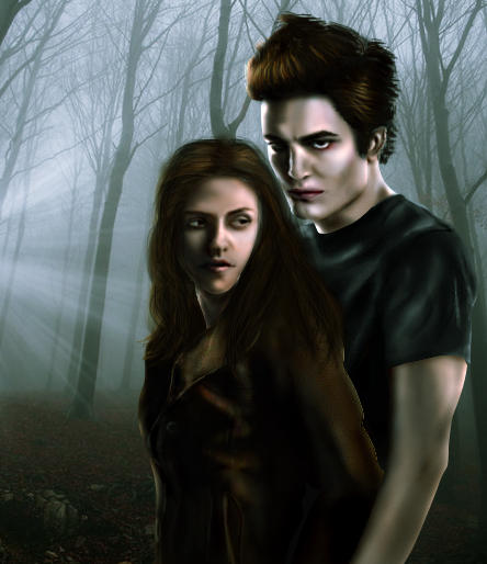 Edward and Bella by Meropa