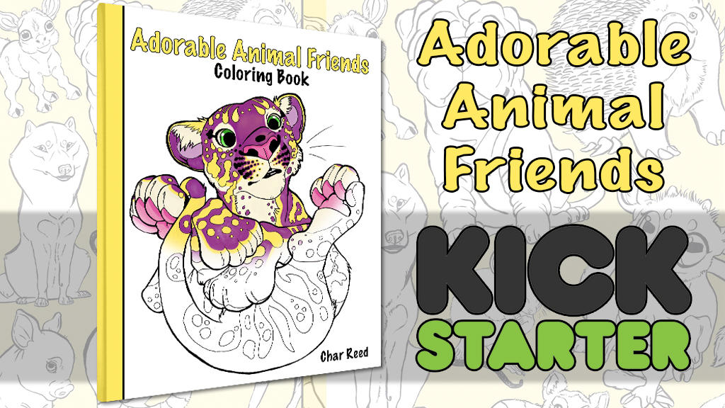 Adorable Animal Friends KICKSTARTER! by CharReed