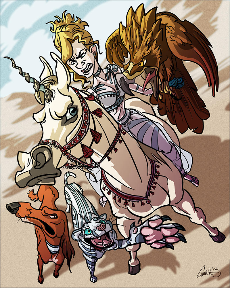 The Golden Troupe by CharReed