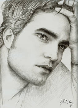 Twilight Star Robert Pattinson by noeling