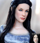 Arwen custom doll repaint by noeling