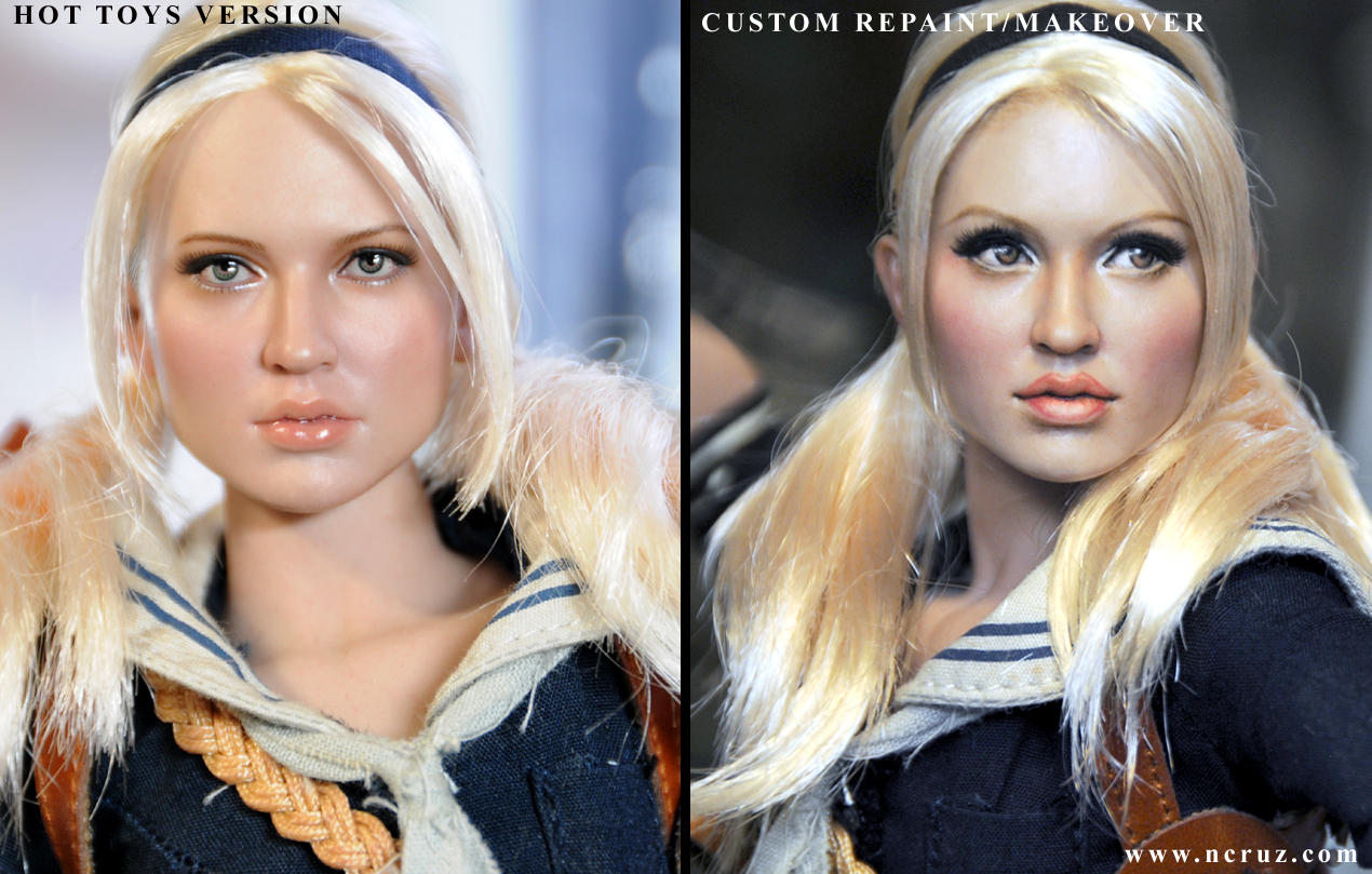 Hot Toys Sucker Punch Babydoll repaint FINAL VERS by noeling