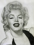 alluring Marilyn Monroe by noeling