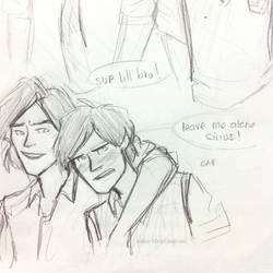 The Black brothers by nowherelittlegirl