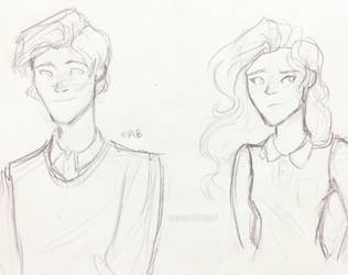 Moony and Lily by nowherelittlegirl