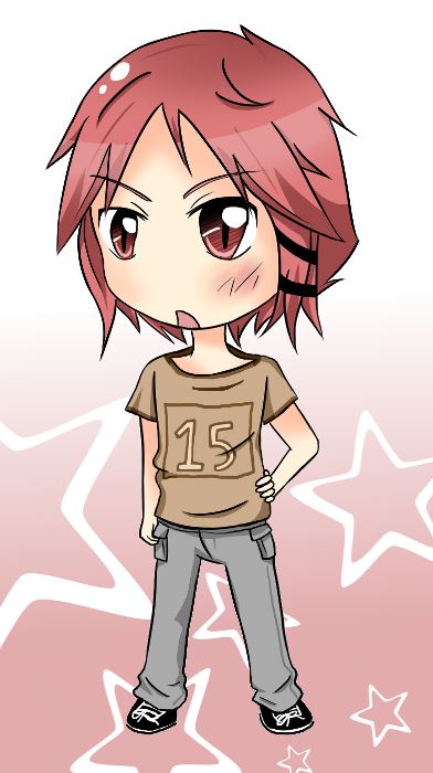 Chibi Yuusuke by fearthebread