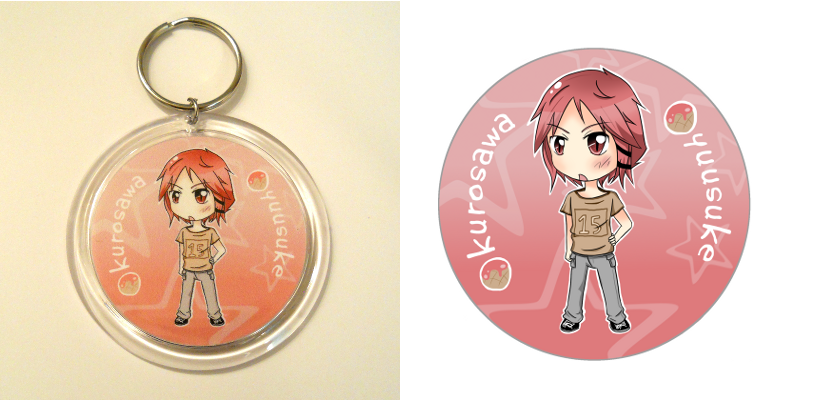 Ichigopan Yuusuke Keychain by fearthebread