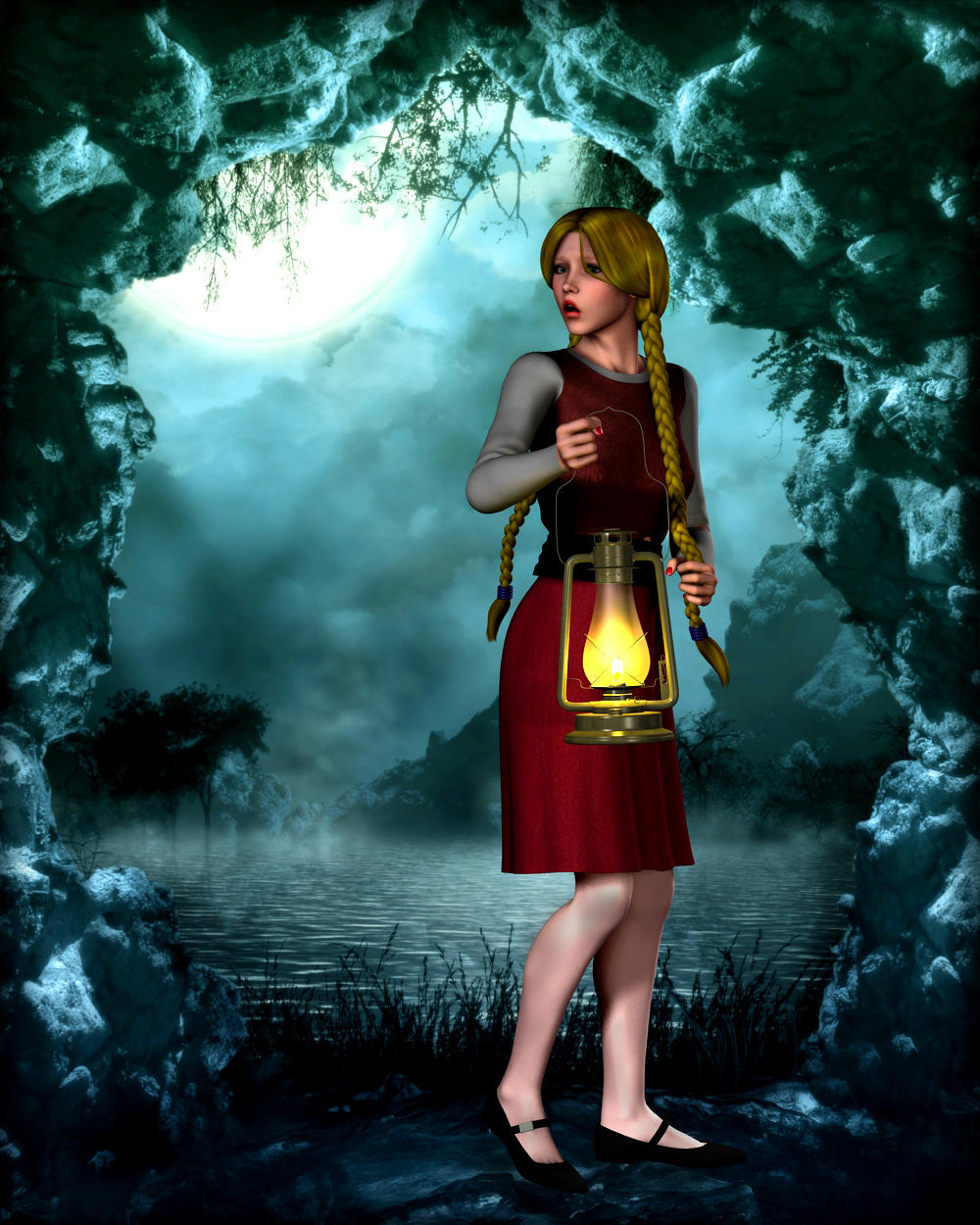 King's Quest IV - The Perils of Rosella by perilsofdawn